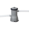 Каркасный бассейн BESTWAY POWER STEEL 488х244х122см, 11532л + фильтр-насос 3028 л/ч, тент, лестница 56670 BW