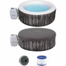 СПА-бассейн BESTWAY BAHAMAS AIRJET 132/180х66см 669л, круглый, аэромассаж 60005 BW